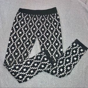 Limited Too Girl Geo Print Winter Fleece Leggings